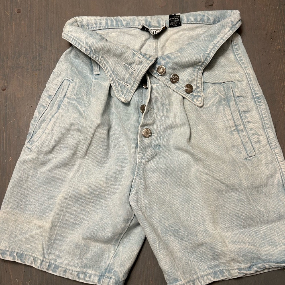 Retro vintage 80’s denim shorts Pado California ✨